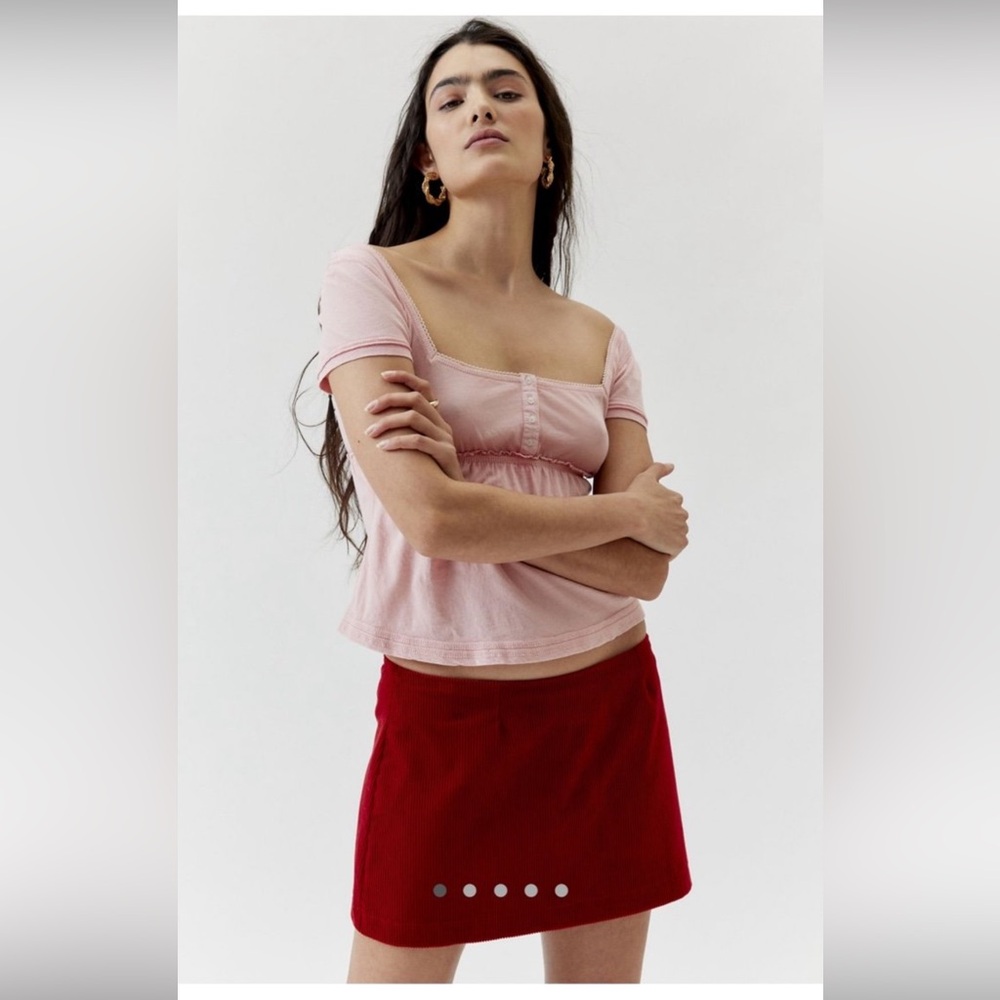 Brand New Urban Outfitters Urban Renewal Corduroy Mini Skirt